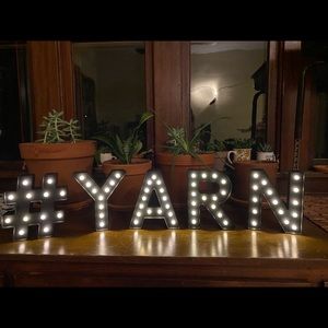 Target Room Essentials light up marquee letters